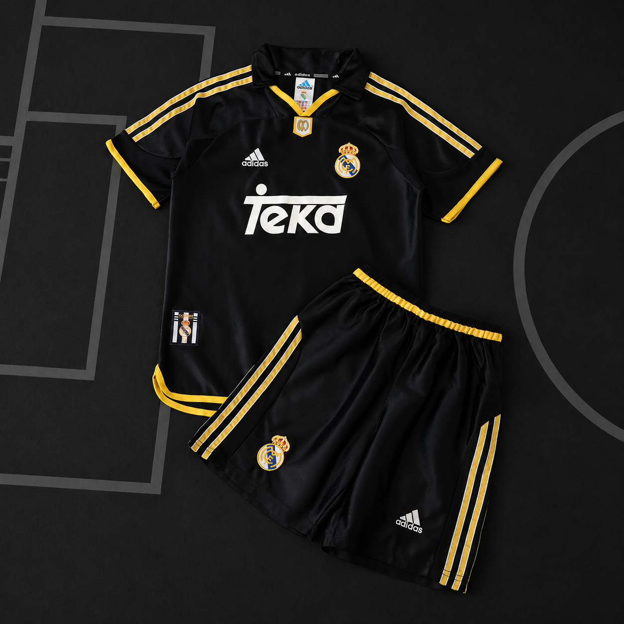 REAL MADRID 99/00 TRASFERTA KIT BIMBO