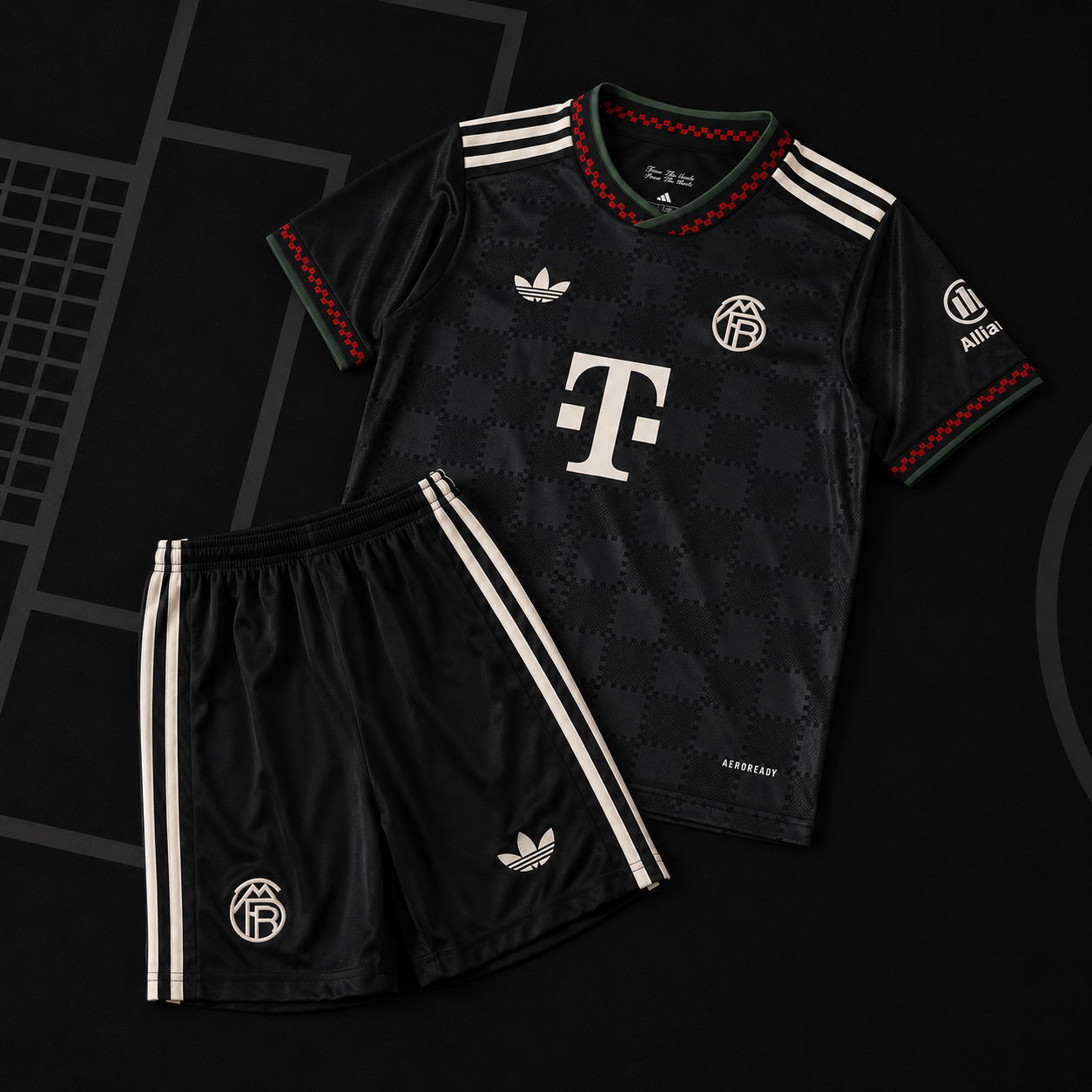 BAYERN MONACO 25/26 TERZA KIT BIMBO