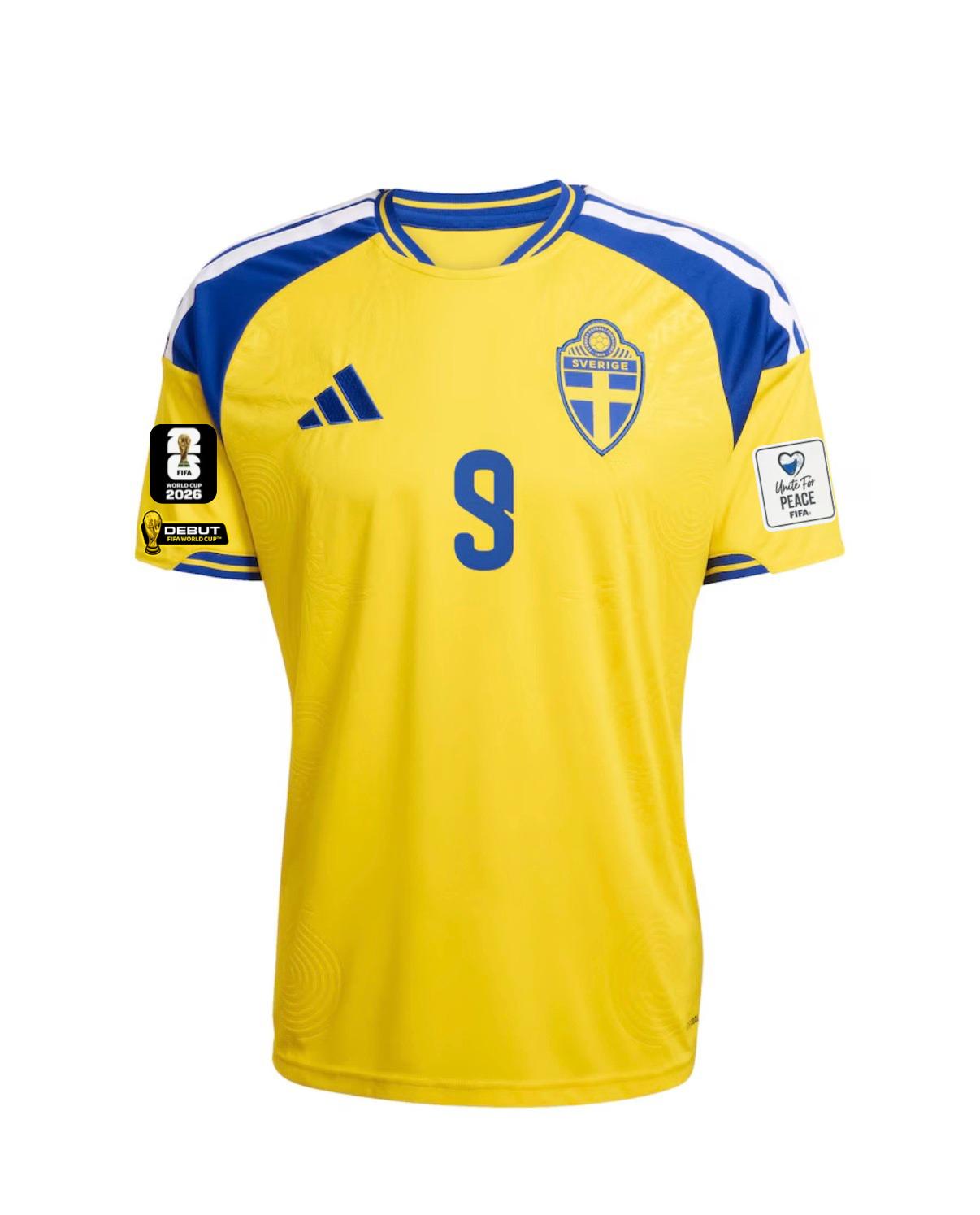MAGLIA ISAK MOTM SVEZIA 2026 CASA DA GARA FULL PATCH