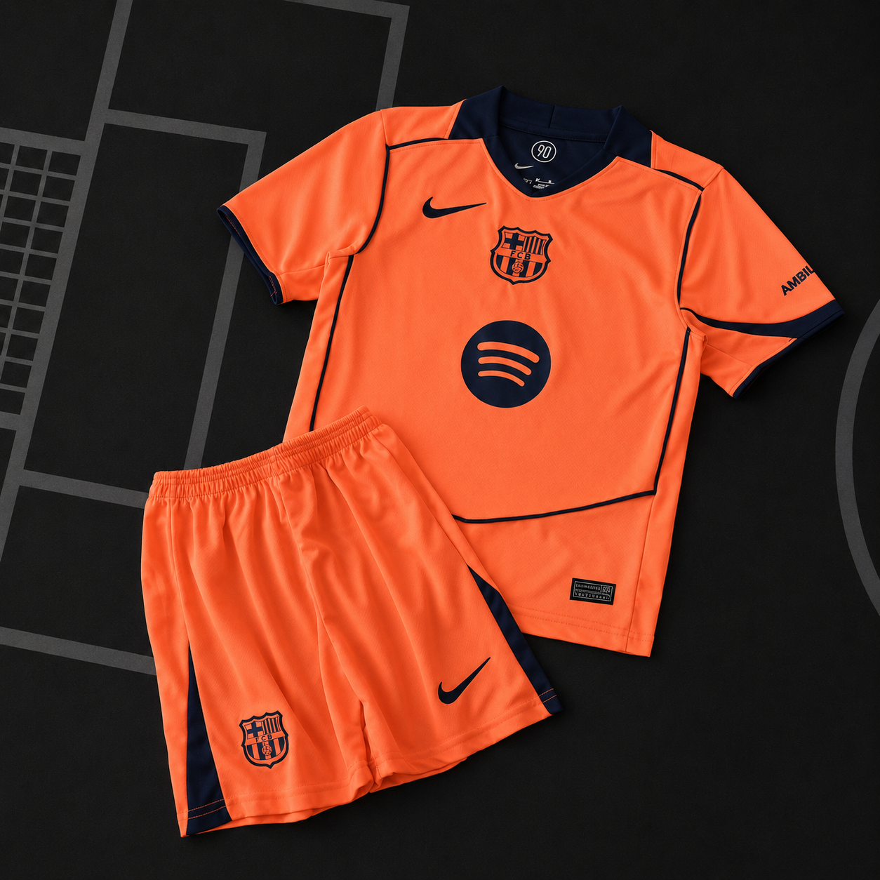 BARCELLONA 25/26 TERZA KIT BIMBO